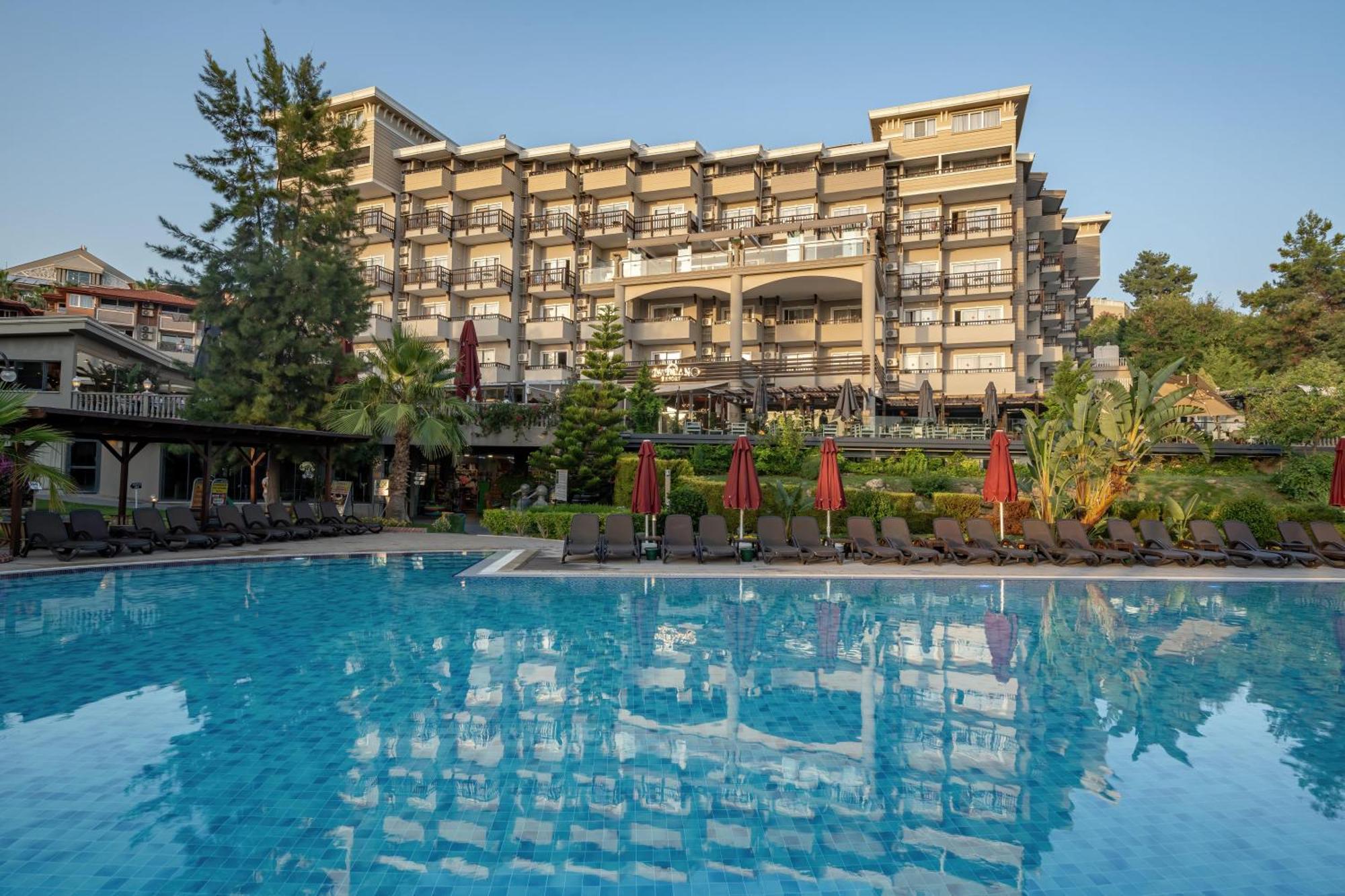 Justiniano Deluxe Resort Okurcalar Exterior foto
